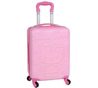 sarcia.eu Valise de Voyage Rigide, Cabine à roulettes, Bagage À Main, Rose 40x30x20cm (Rose)