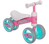 sarcia.eu Vélo sans pédales à 4 Roues, léger, en métal, Premier vélo, trotinette 1+ (Minnie Mouse Rose)