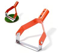 Sarcloir Houe à Étrier, Houe Scuffle en Acier au Carbone, pour Jardinage | Weeding Loop Hoe for Garden, Durable Digging Tool for Soil Cultivation, Compact Hand Held Hoe for Greenhouse