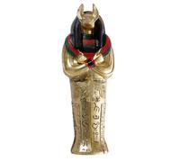Sarcophage - Anubis - Momie - Résine - 13.5 cm - Décoratif Intérieur