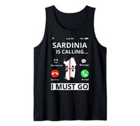 Sardaigne drapeau Sardigna Sardegna Italie Sardaigne Débardeur
