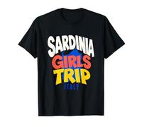 Sardaigne Girls Trip Italy Vacation Squad Idée de Voyage T-Shirt