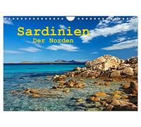 Sardaigne - Le nord, Version française (Calendrier mural 2026 DIN A4 portrait), Calendrier CALVENDO mensuel