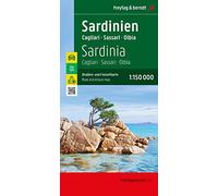 Sardaigne - sardinien cagliari Echelle 1 : 150 000 - Collectif - Freytag Et Brendt - broché - Atlas / carte