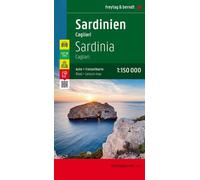 Sardinia - Cagliari, Roadmap 1:150.000 (Map)