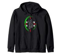 Sardaigne souvenir avec quattro mori nel tricolore Italie Sweat à Capuche