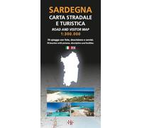 Sardegna. Carta stradale e turistica 1:300.000. 78 spiagge con foto, descrizione e servizi-Road and visitor map 1:300.000. 78 beaches with pictures, description and facilities. Ediz. bilingue