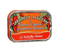 Sardines à la luzienne (Piment d'Espelette et Jambon de Bayonne)