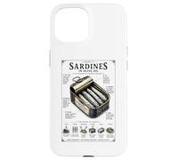Sardines à l'huile d'olive Anatomie d'un Humble trésor Coque pour iPhone 15