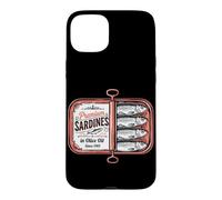 Sardines à l'huile d'olive de qualité supérieure - Style rétro - pour pêcheur Coque pour iPhone 15 Plus