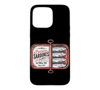 Sardines à l'huile d'olive de qualité supérieure - Style rétro - pour pêcheur Coque pour iPhone 15 Pro Max