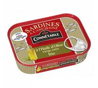 Sardines À L'Huile D'Olive Vierge Extra Sans Arêtes 115G|Connetable|(Lot De 4)|Best Deal