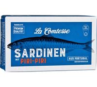 Sardines au poivre avec peau et arêtes, 125 g