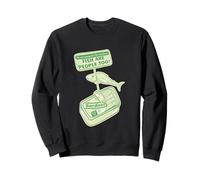 Sardines dans Une Protestation des Droits des Animaux en étain Sweatshirt