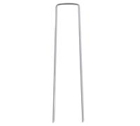 Sardines De Fixation Piquets de Jardin 15cm, agrafes et Joints, Broches en Forme de U, Paysage de pelouse for barrière Contre Les Mauvaises Herbes et bâches, Fournitures de Jardinage(50pcs)