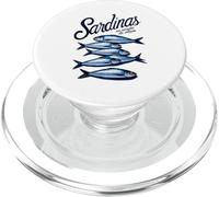 Sardines en conserve à l'huile d'olive en espagnol PopSockets PopGrip pour MagSafe
