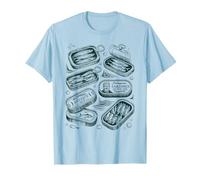 Sardines en Conserve Vintage portugaises en Conserve T-Shirt