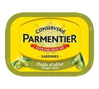 Sardines Huile Olive 135G|Parmentier|(Lot De 1)|Best Deal