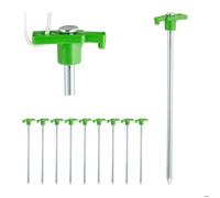 Relaxdays Lot de 20 piquets pour sol