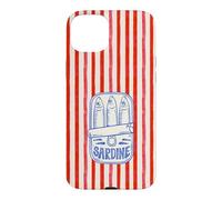 Sardines Mignonnes à Rayures pour l'été, la Plage, Les Vacances Coque pour iPhone 15 Plus