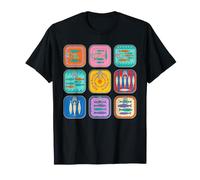 Sardines portugaises en étain Poisson rétro Tendance pêcheur T-Shirt