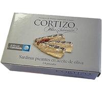 Sardines Rianxo épicées à l'huile d'olive Alta Selección Cortizo RR-120