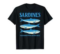 Sardines Tinned Fish Retro Graphic for Men Women T-Shirt