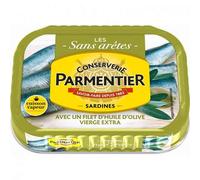 Sardines Vapeur Nature 135G|Parmentier|(Lot De 4)|Best Deal