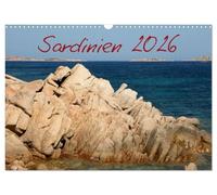 Sardinien 2026 (Wandkalender 2026 DIN A3 quer), CALVENDO Monatskalender: Ansichten der Mittelmeerinsel Sardinien