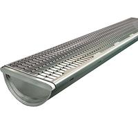 SAREI Haus- und Dachtechnik Darifix Lot de 5 pare-feuilles en PVC Gris 1 m