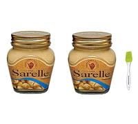 Sarelle Pâte à tartiner turque de noisette 340,2 g (lot de 2) avec pinceau à badigeonner PrimeTime Direct en silicone dans un sac scellé PTD