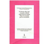 Sarfatti M. (Cur.) - Ritorno Alla Vita: Vicende E Diritt [Import]