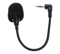 Sarhula Les microphones externes portables peuvent tourner la tige 3,5 mm son externe Plug and Play facile et rapide