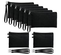Sarhula Lot de 10 sacs à sublimation pour presse à chaud Transfert Thermique Cosmétique Maquillage Pochette Stylo pour Cas Cadeau avec Cordon de serrage Polyester épais