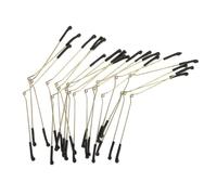 Sarhula Lot de 20 séparateurs de ligne de pêche résistants à la corrosion - Petite taille - Séparateur de ligne - Contacteurs - Antirouille - Accessoires de pêche