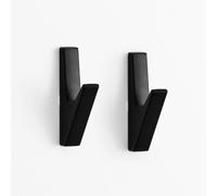 SARIHOSY 1/5 pièces crochets à serviettes crochet mural mat pour crochet décoratif pour la maison accessoires de salle de bain crochets muraux en gros 5 PCS Matte silver