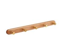 SARIHOSY Crochets porte-serviettes pour dos de porte, porte-manteau mural, crochet porte-serviette en hêtre, crochets de porte auto-adhésifs à vis, support mural, porte-clés et supports
