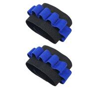 Sarini 2 pièces EVA Balle Molle Tactique dragonne Bracelet Balle Molle Bracelet Balle Stockage Bracelet Bras Sangle Ceinture Tactique adapté aux Accessoires de Pistolet Blaster