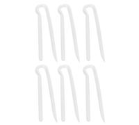 Sarini 6 pièces Tube de Guidage sonore pour Aide auditive Tube sonore en PVC de Type R pour Accessoires d'aide auditive derrière l'oreille adaptés à la Plupart des Aides auditives (3.1x2.0mm)