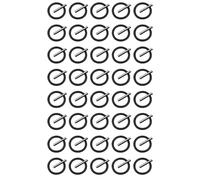 Sarini 80 pièces de broches de rechange et joints toriques pour hocs,anneaux d'impact de 4 mm et broches de 3x25 mm pour machine à pression