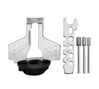 Sarini Accessoire Affûtage Tronçonneuse Affûteur Tronçonneuse Avec Guide Angle Et Pierre Meule Diamant Limes Accessoires Outil Accessoires Outil Electrique Perceuse