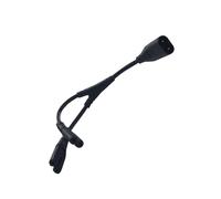Sarini C7 à C8 Extension de câble d'alimentation 1 à 2 séparateur de câble pour moniteurs LCD appareils Photo numériques imprimantes stéréo Lampes de Bureau
