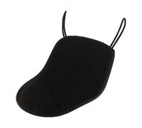 Sarini Coussinets de mentonnière et Coussinets de Joues pour Violon Tissu de Cou en Coton pour Coussinets de Joues à traînée d'épaule de Violon Coussinets de chevalet 4/4-3/4 Noir Facile à Installer