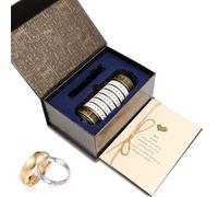 Sarini Da Vinci Code Mini Cryptex pour Noël, la Saint-Valentin, Cadeaux d'anniversaire Les Plus intéressants pour Petit ami et Petite Amie, Casse-tête, Puzzles de Verrouillage
