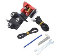 Sarini Kit de Support d'extrudeuse à Double engrenage à entraînement Direct, avec Moteur Pas à Pas, Filament d'impression Facile pour Ender-3, Ender 3 Pro, CR-10, Adaptateur d'extrudeuse CR-10S