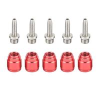 Sarini Kit d'insert d'olive de Frein à Disque pour vélos SR-AM AVID - Olive et Insert de connecteur pour Flexibles de Frein hydrauliques pour améliorer Les Performances de freinage du vélo