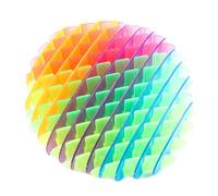 Sarini Maille élastique de décompression, Maille de soulagement du Stress sensoriel aux Couleurs éblouissantes 30 cm