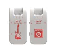 Sarini Nouveau 2.4G Transceiver Sans Fil Guitare Electrique Transceiver Sans Fil 8 Canaux Systeme Transmission Sans Fil Guitare 10 Heures Autonomie Batterie