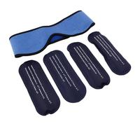 Sarini Pack de Glace pour Le Visage pour Les douleurs à la mâchoire,compresse Chaude et Froide pour Chirurgie du Visage/migraine/gonflement du Visage avec 4 compresses Froides en Gel réutilisables