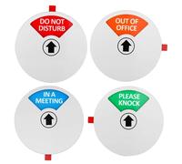 Sarini Panneau de confidentialité, panneau « Ne pas déranger », panneau d'absence du bureau, panneau « Veuillez frapper », panneau dans une réunion, panneau de bureau, panneau de conférence pour burea